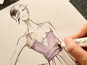 服装效果图上色课程